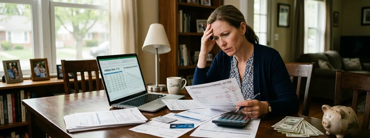 The 2026 Inflation Squeeze: Why Your 'Safe' Savings Strategy is Failing (And What to Do)