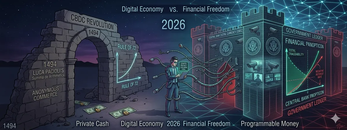 The CBDC Revolution: Why Central Bank Digital Currencies are the End of Financial Privacy