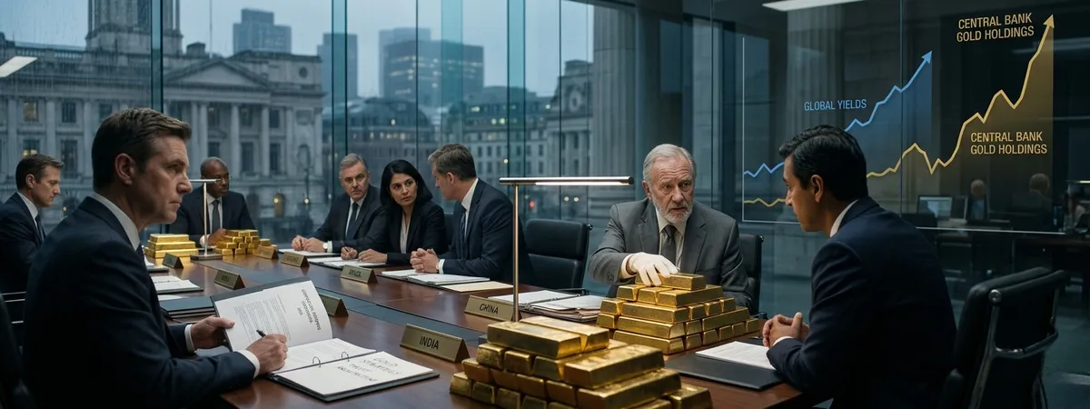 The Gold Paradox: Why Central Banks Are Buying While Yields Are High