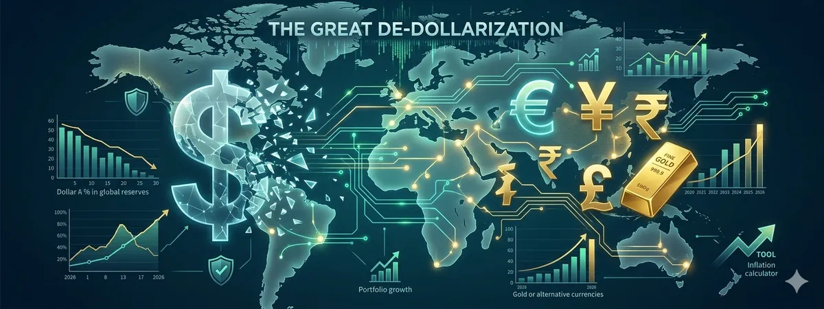 The Great De-Dollarization: Mapping the Shift in Global Reserve Liquidity