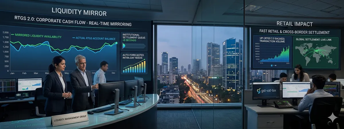 RTGS 2.0: How India’s New Liquidity Mirror is Revolutionizing Corporate Cash Flow